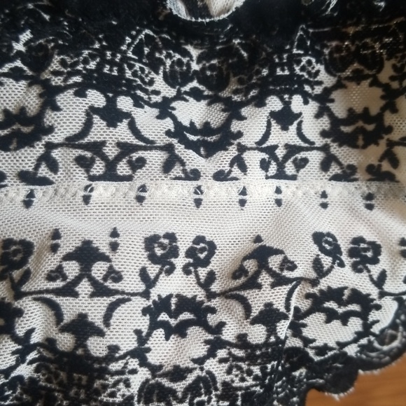 Free People Snowglobe Racerback Velvet Bralette - Picture 4 of 7